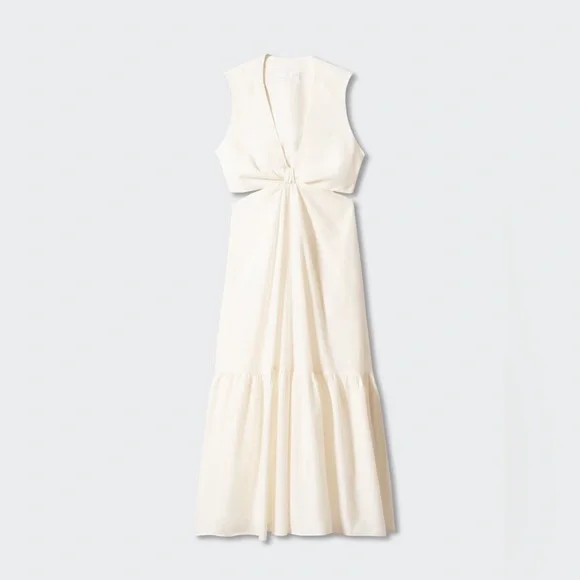 Mango Knot dress with openings - Picture 4 of 8